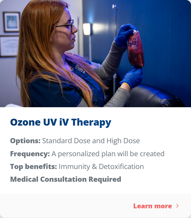Ozone UV iV Therapy